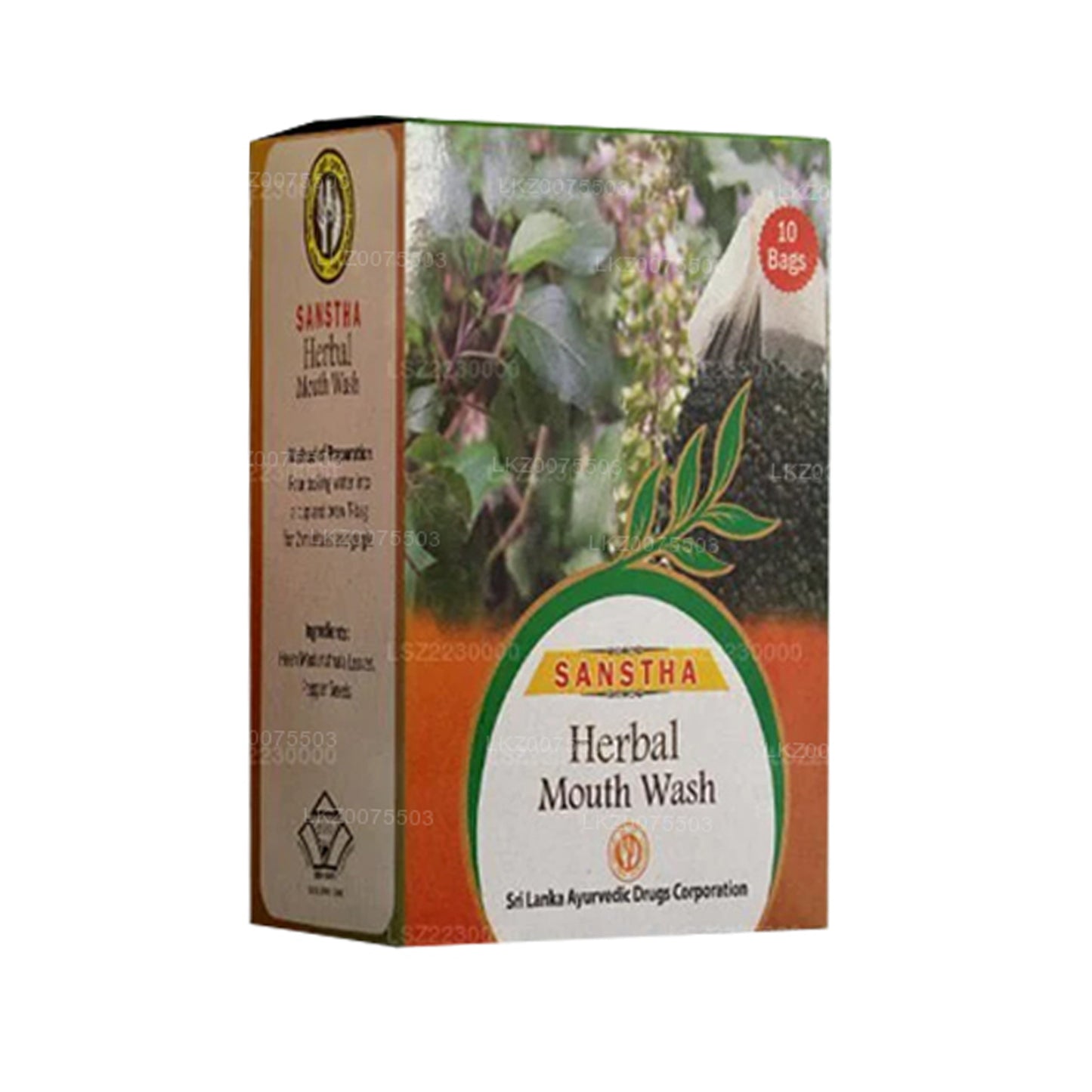 SLADC Sanstha Herbal Mouth Wash (10 Bags)