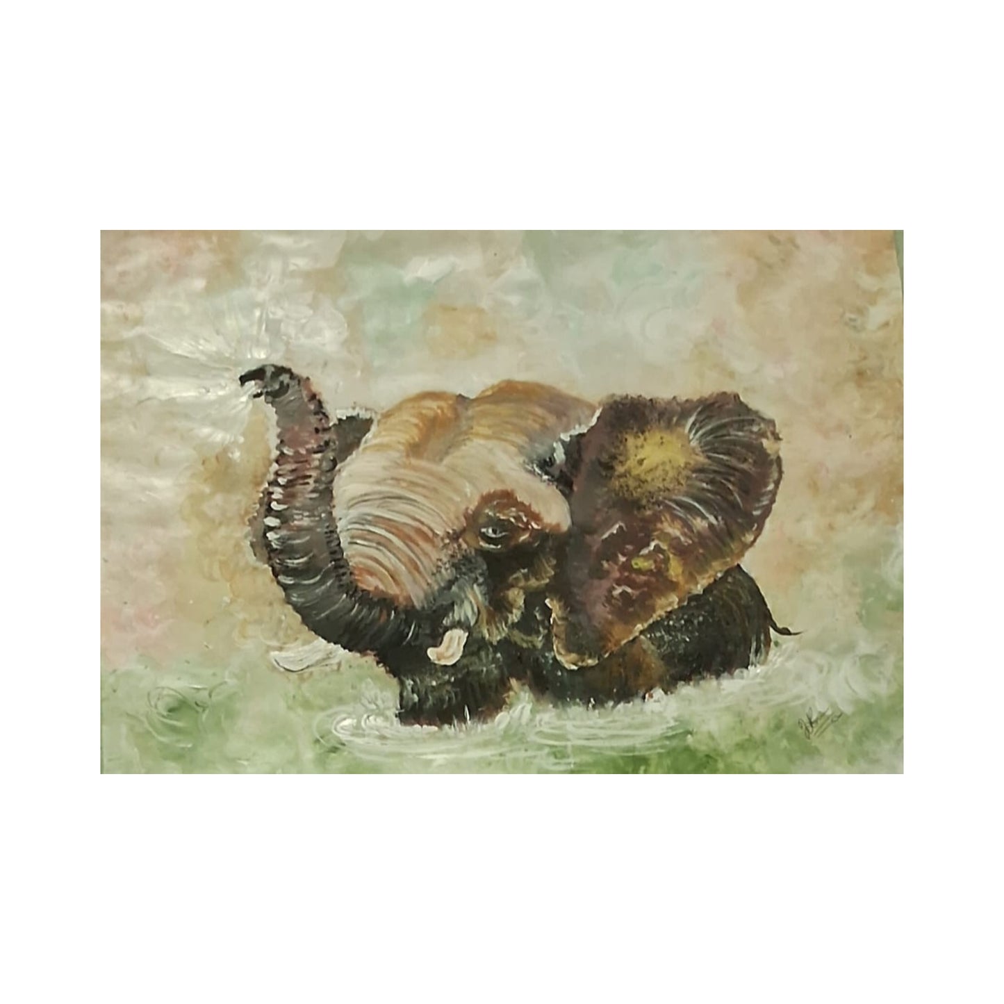 Lakpura® Arte da parete Elefante Baby