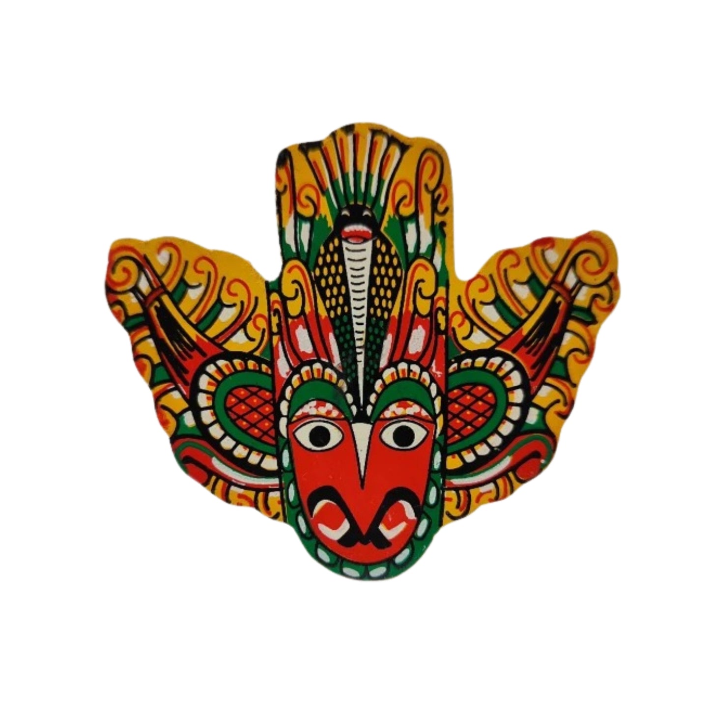 Lakpura® Gurulu Raksha Mask Fridge Magnet