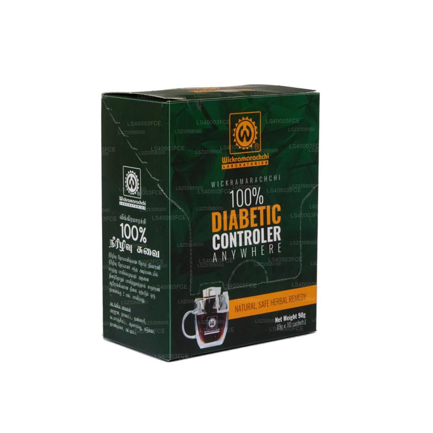 Wickramarachchi Labs Integratore per il controllo del diabete (90 g)