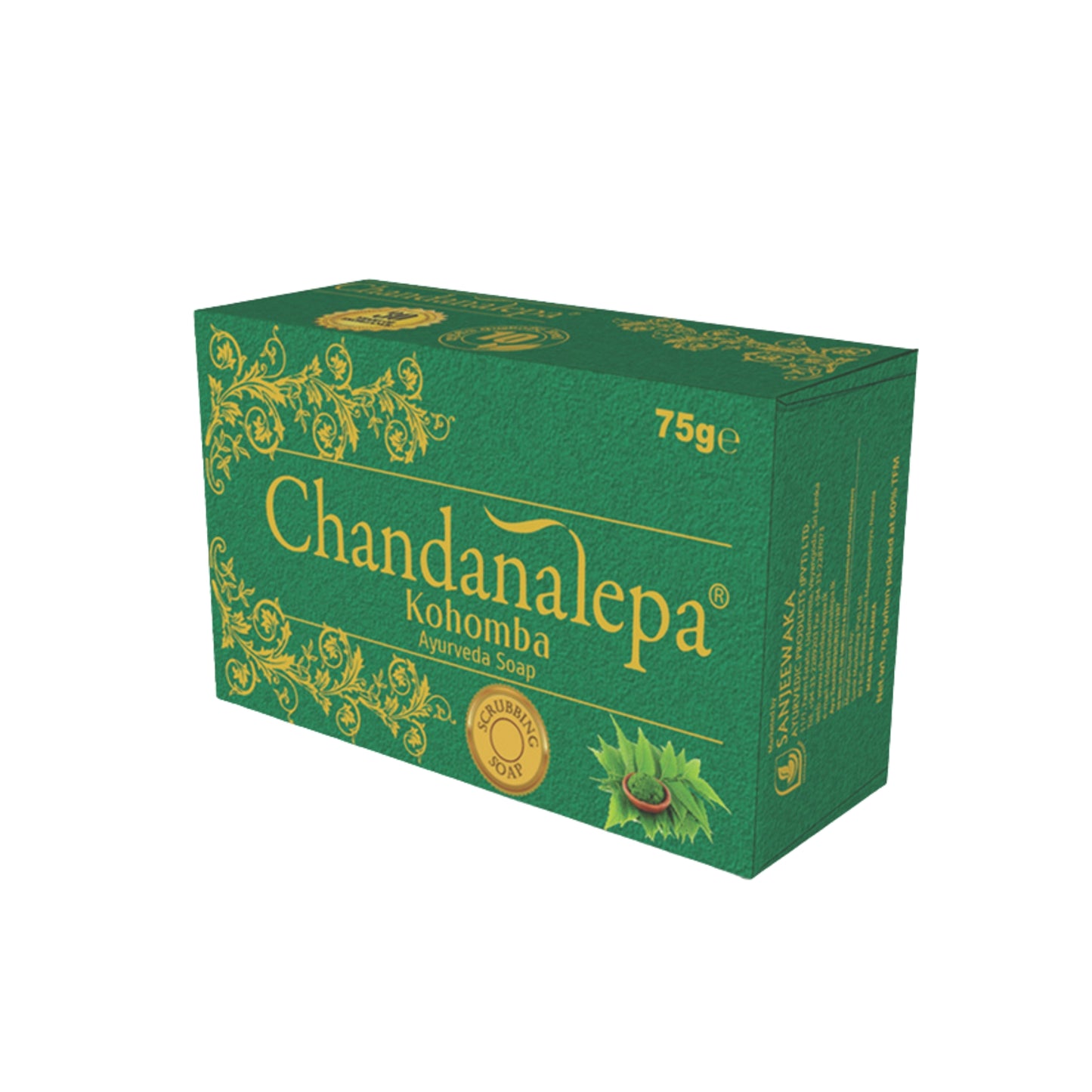 Sapone ayurvedico Chandanalepa Kohomba (75 g)