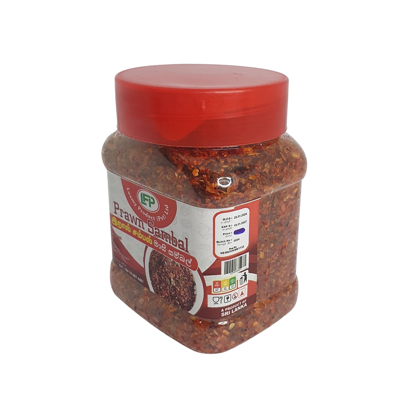 Sambal di Gamberi Luxmy (200 g)