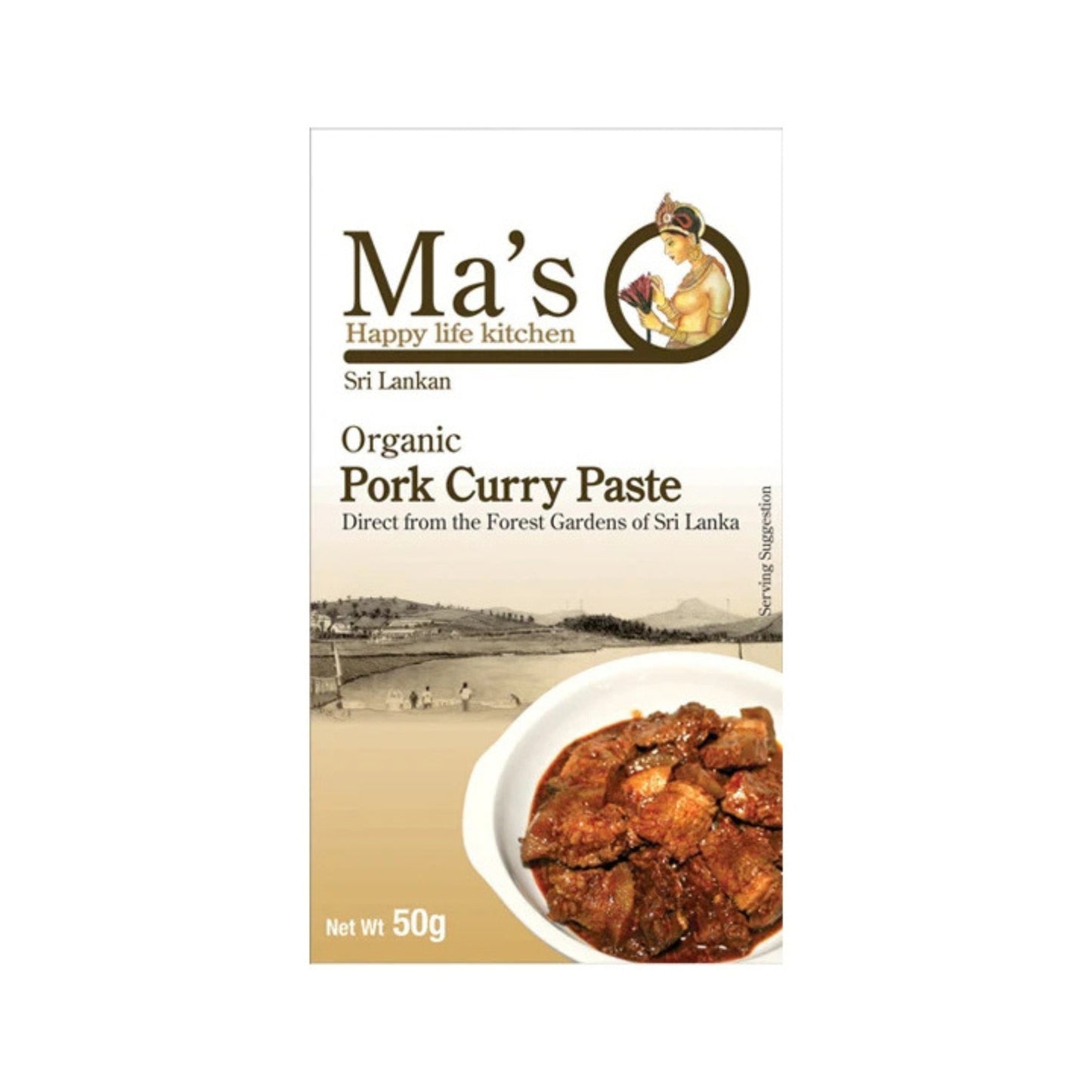 Pasta di maiale al curry biologica MA's Kitchen (50g)