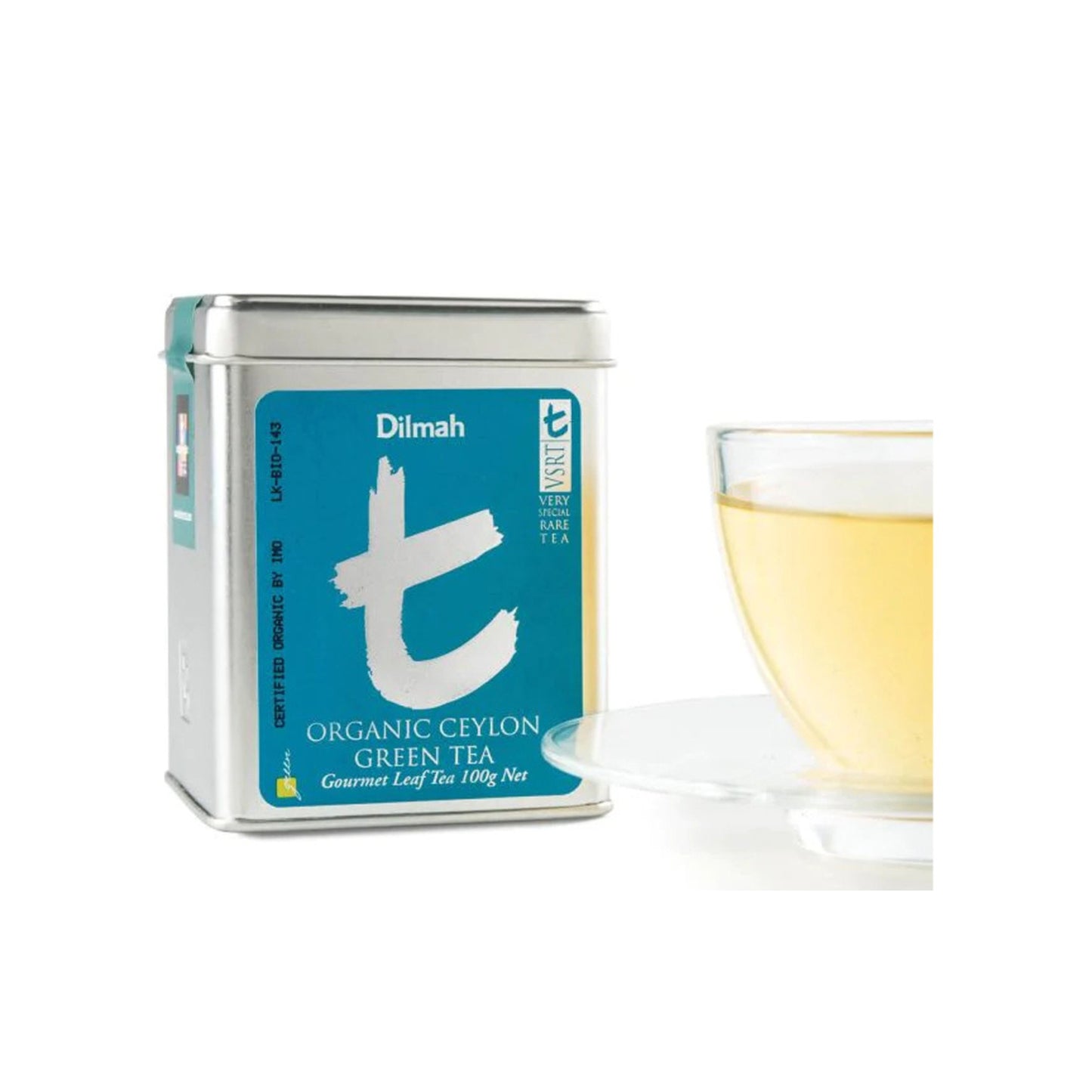 Tè verde di Ceylon biologico Dilmah t-series (100g)