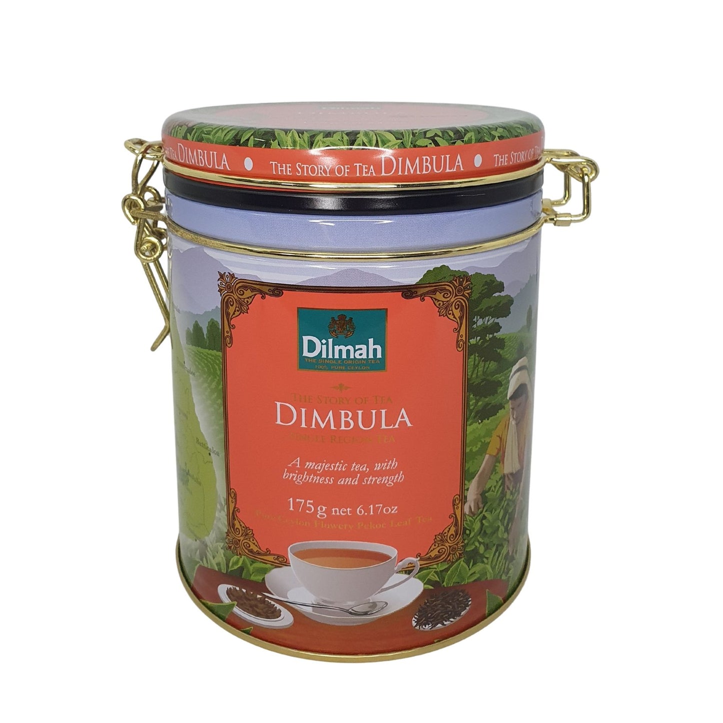 Contenitore da tè Dilmah The Story Of Tea Dimbula (175 g)