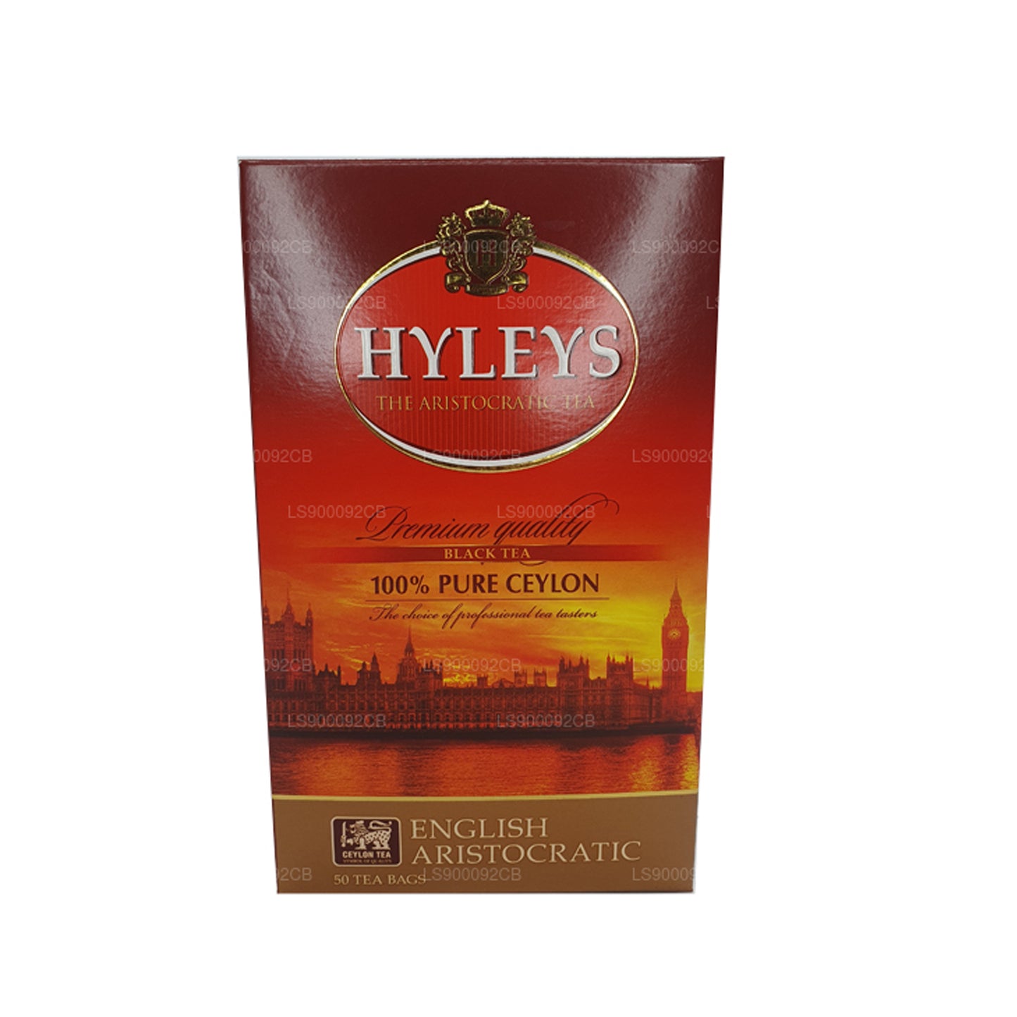 Tè nero HYLEYS di alta qualità 50 bustine da tè (100 g)