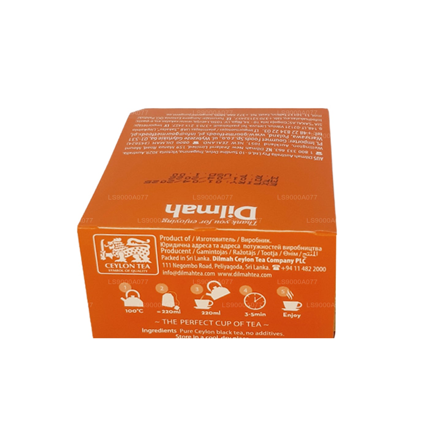 10 bustine di tè Dilmah Ceylon Supreme (20g)