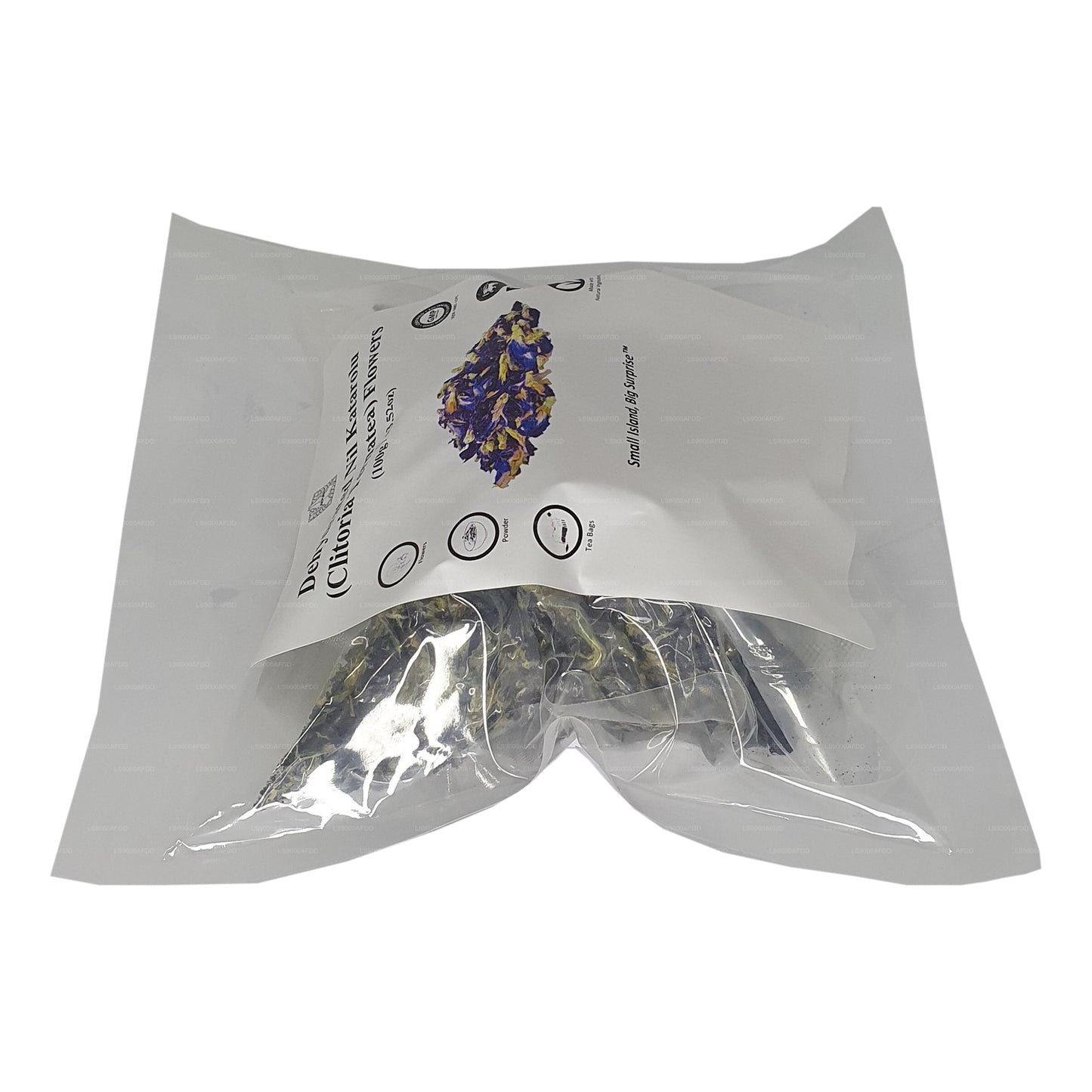 Fiori di Clitoria Ternatea disidratati Lakpura®.