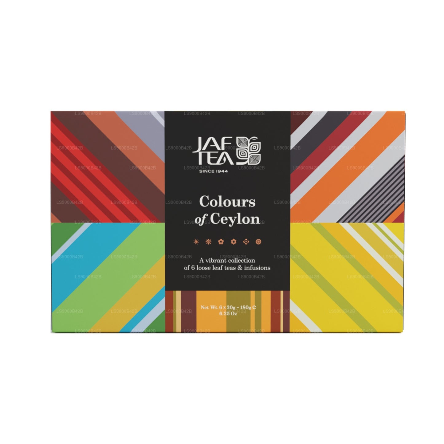 Confezione regalo Jaf Tea Colours Of Ceylon (180 g)