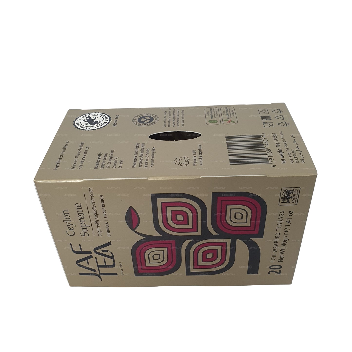 Barattolo da tè Classic Gold Collection Ceylon Supreme (50g)