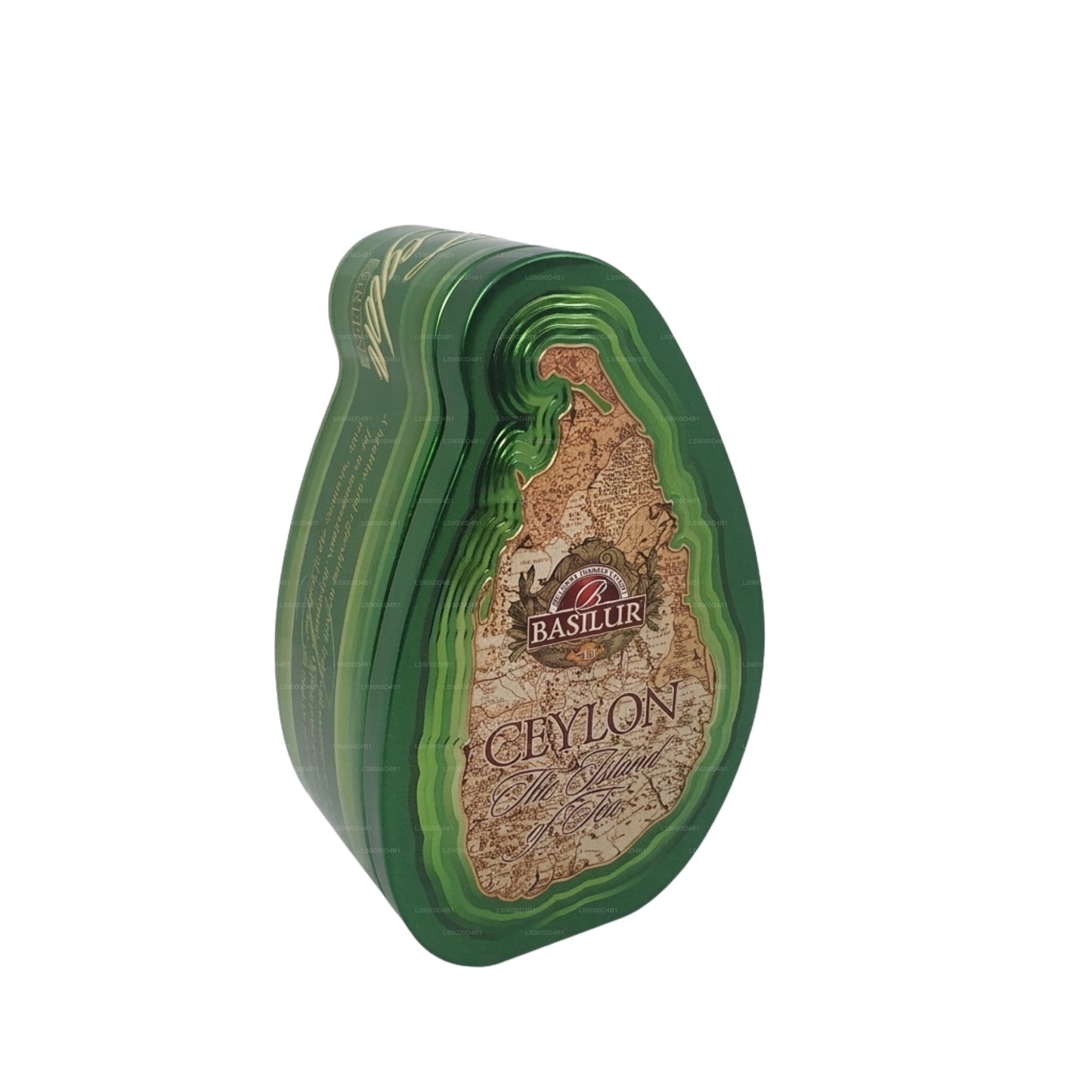 Basilur Island of Tea «Green» (100 g), contenitore da 100 g