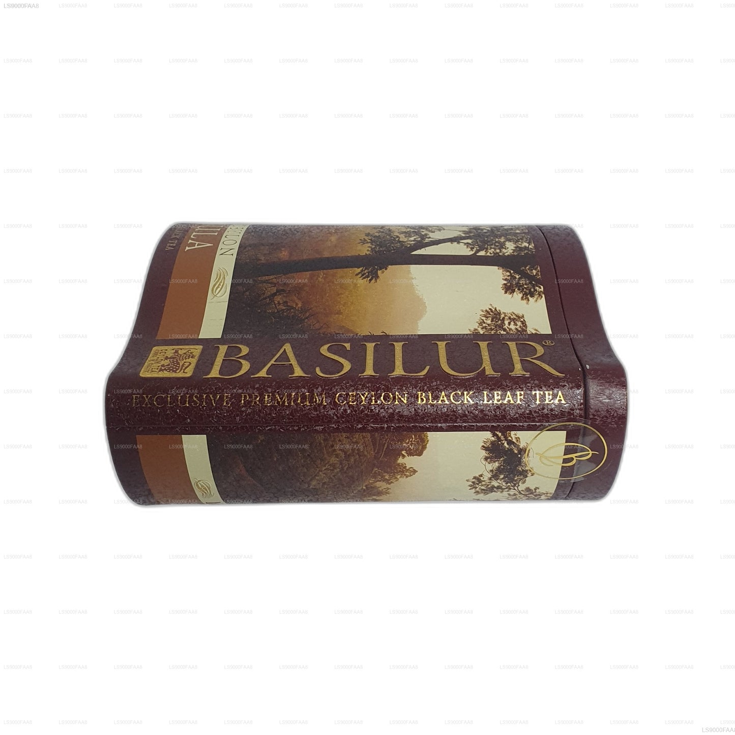 Contenitore «Dimbula» a forma di foglia di basilur di Ceylon, 100 g