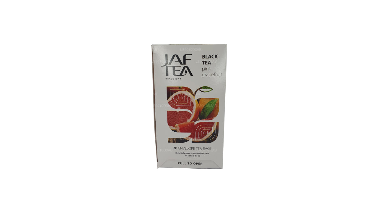 Jaf Tea Pink Grapefruit Black Tea (30g) Foil Envelop Tea Bags