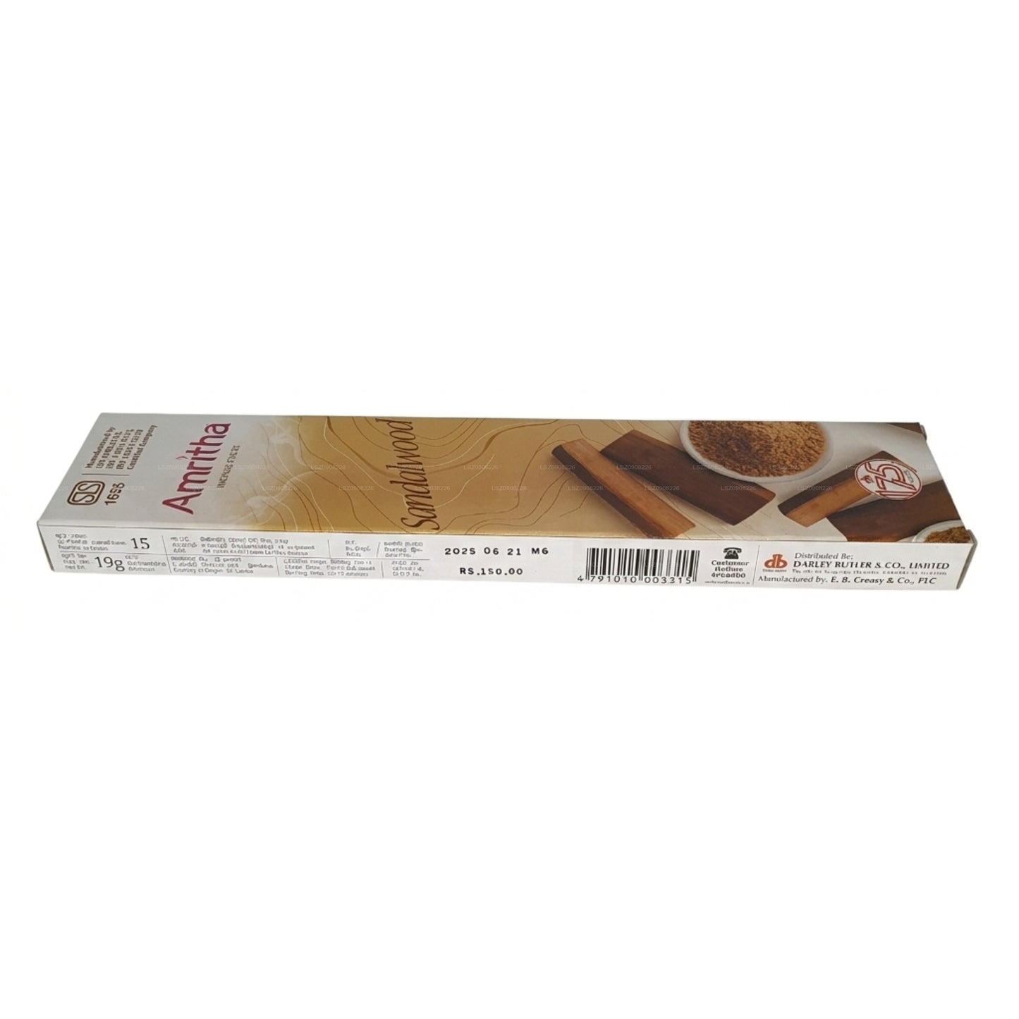 Amritha Sandalwood Joss 15 bastoncini (19 g)