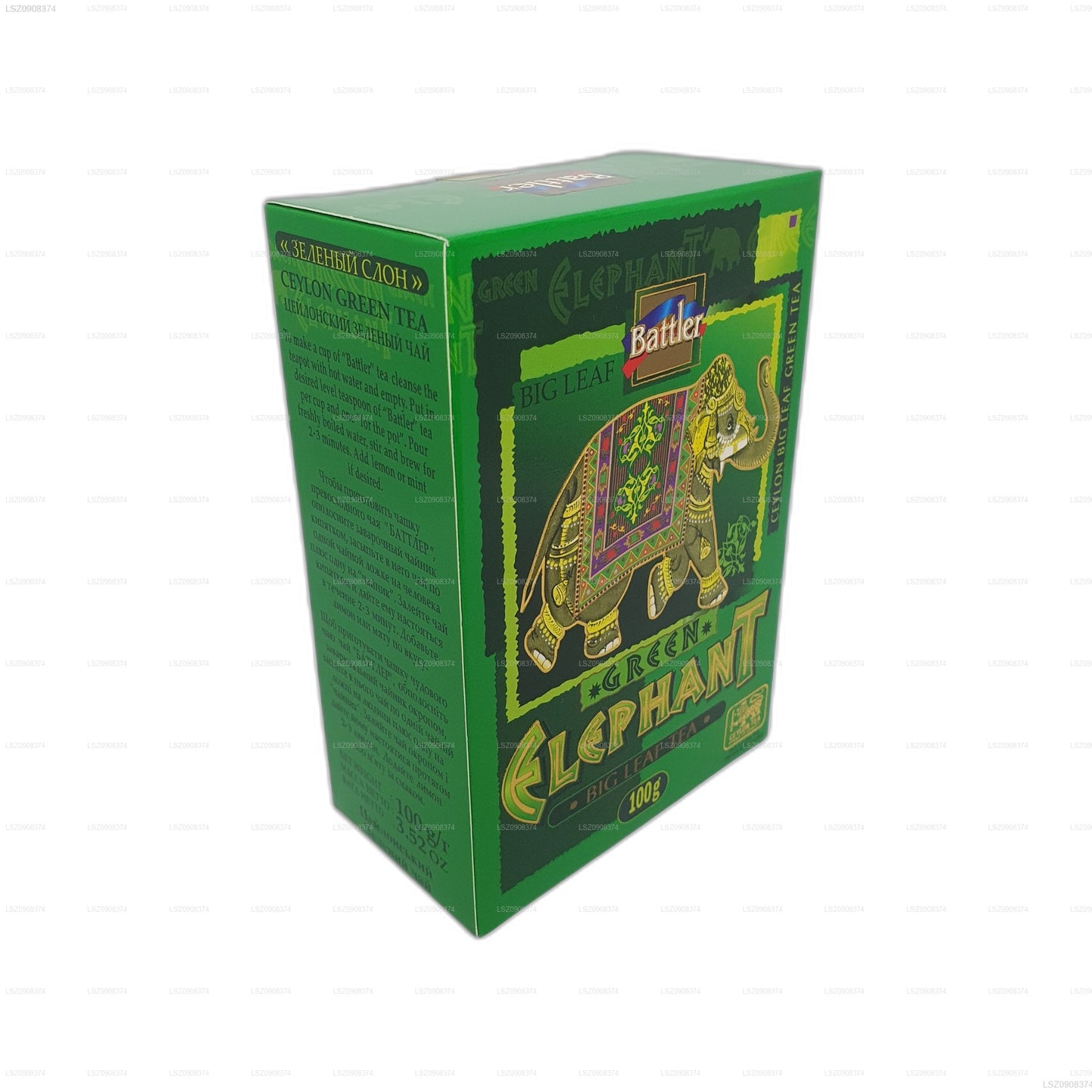 Tè in foglie sfuse Battler Green Elephant (100 g)