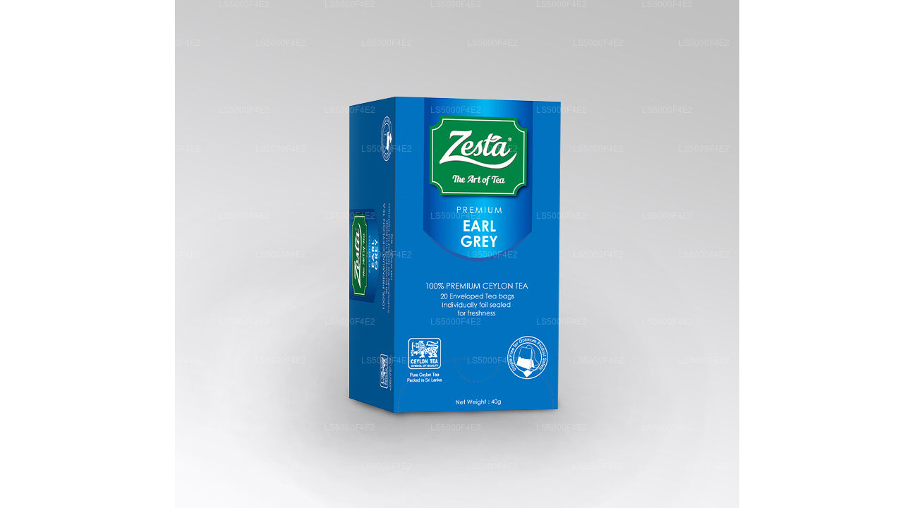 Zesta Premium Earl Grey – 20 Tea Bags (40g)