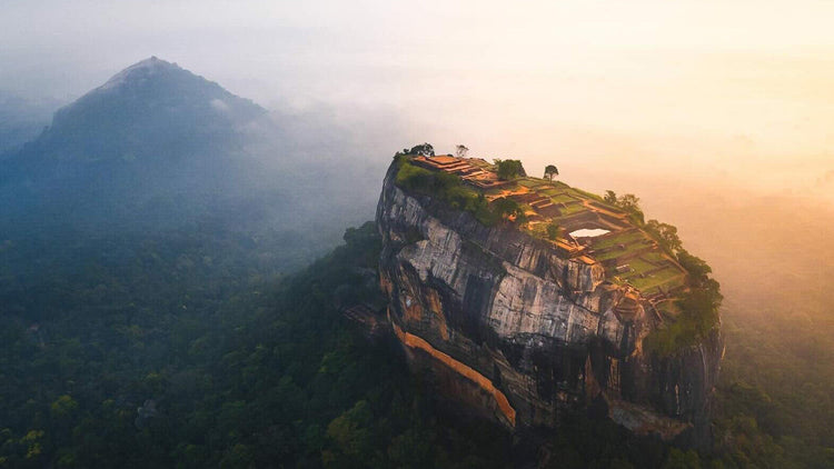 Scenic flight to Sigiriya