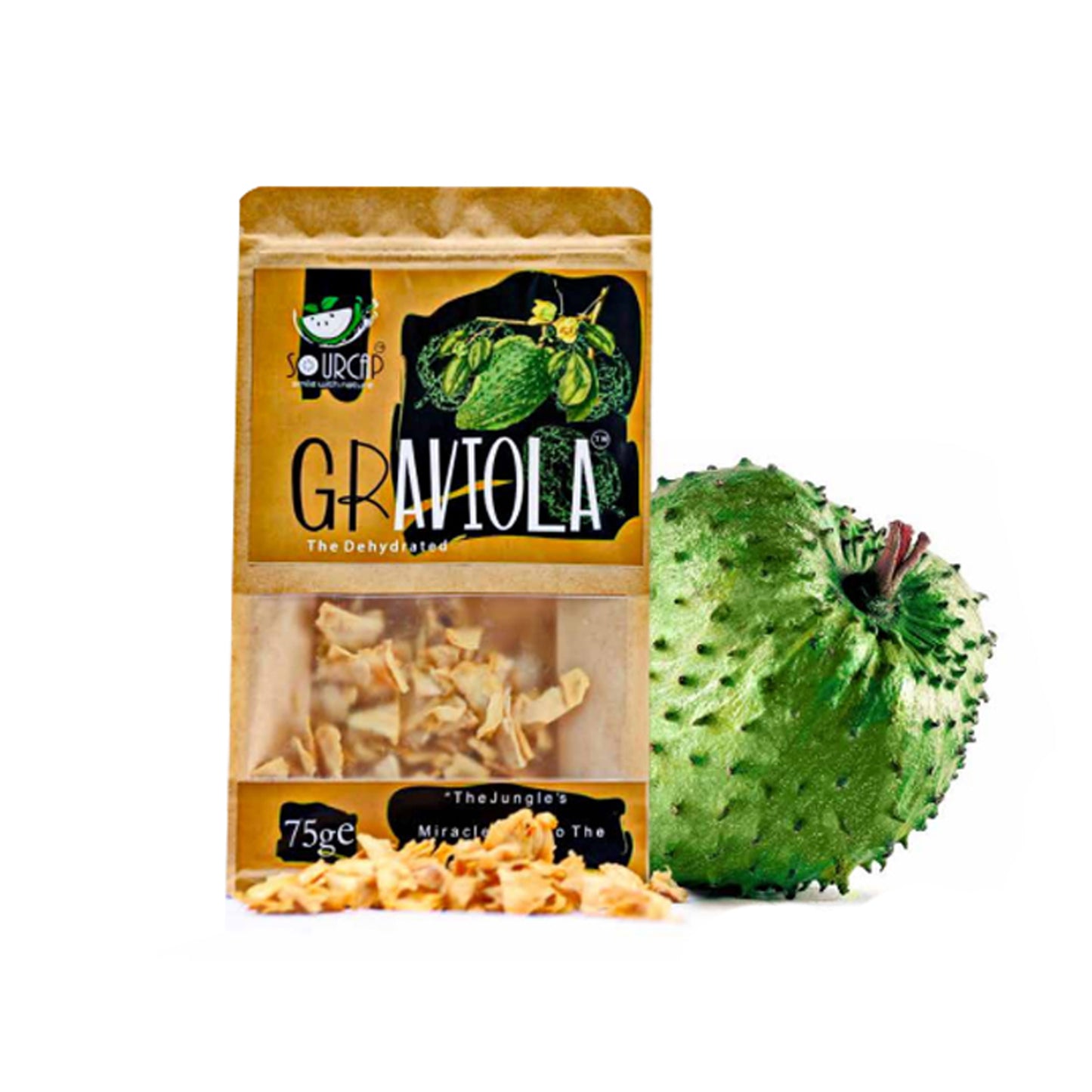 Cracker croccanti alla graviola CAP di Ceylon (75g)