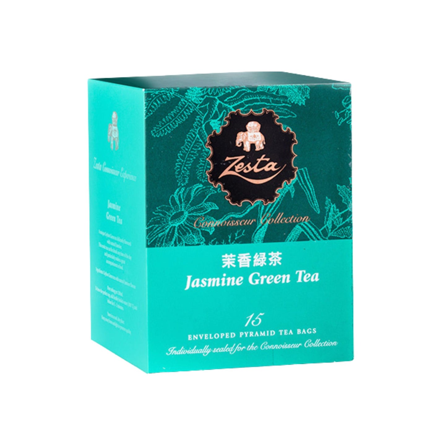 Tè verde Zesta Jasmine - 15 bustine di tè Pyramid (30g)