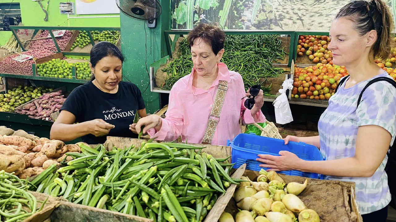 Tour del mercato e lezione di cucina da Colombo