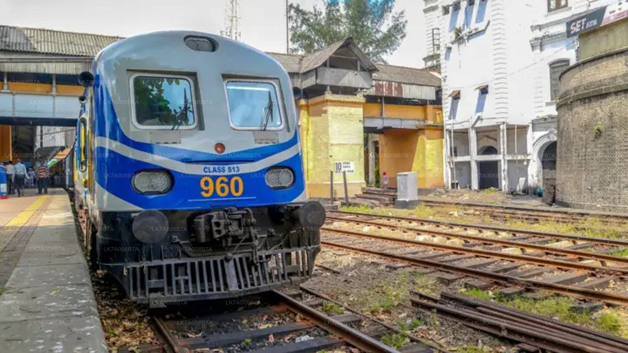 Biglietti per il viaggio in treno da Matara City a Colombo Fort
