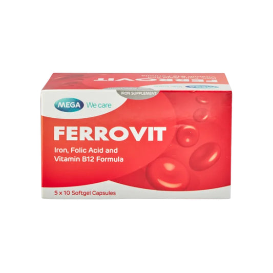 Mega We Care Ferrovit (50 Capsules)
