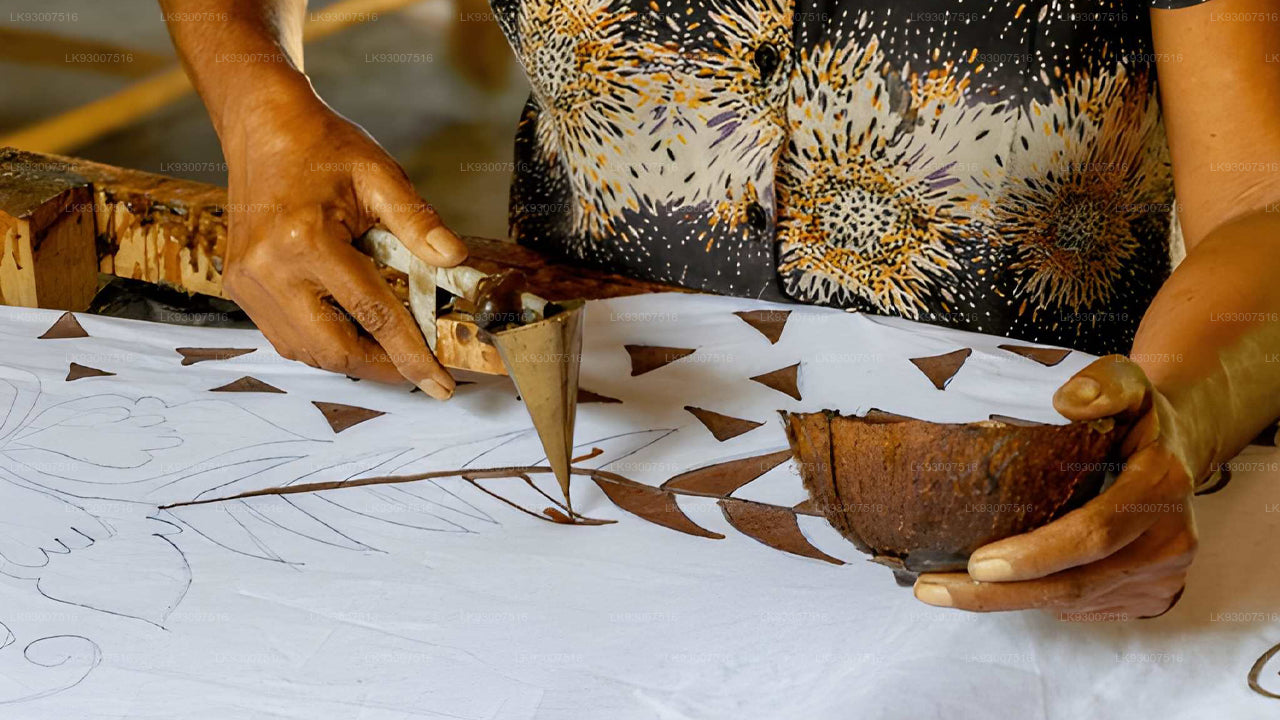 Esperienza di creazione di batik da Koggala