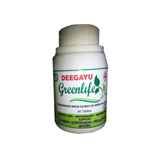 Compresse di estratto di tè verde Deegayu Greenlife (60 compresse)