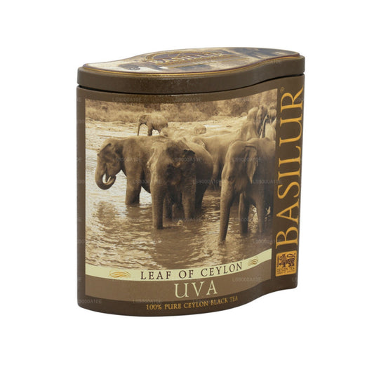 Contenitore «Uva» a forma di foglia di basilur di Ceylon, 100 g