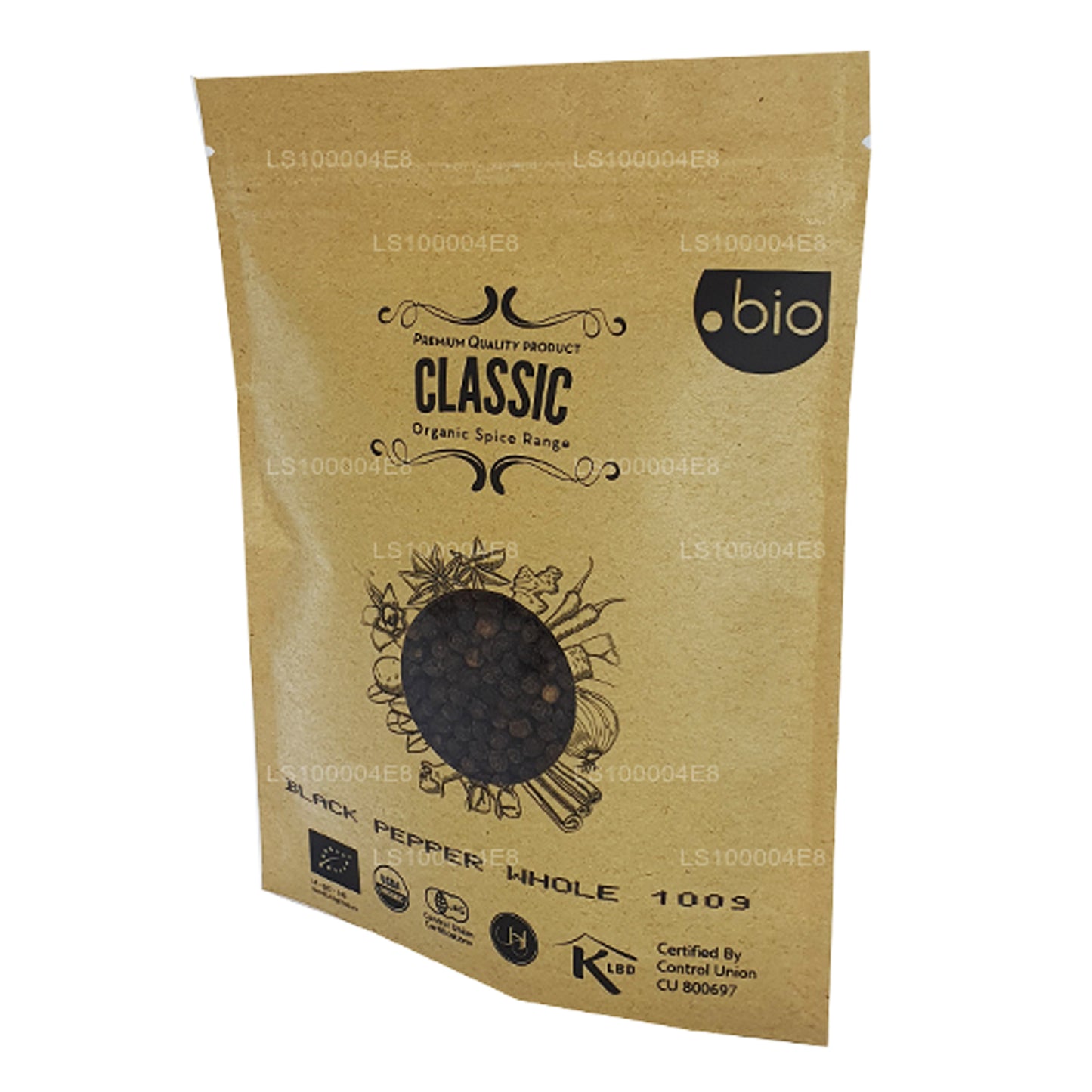 Lakpura® Organic Black Pepper Whole