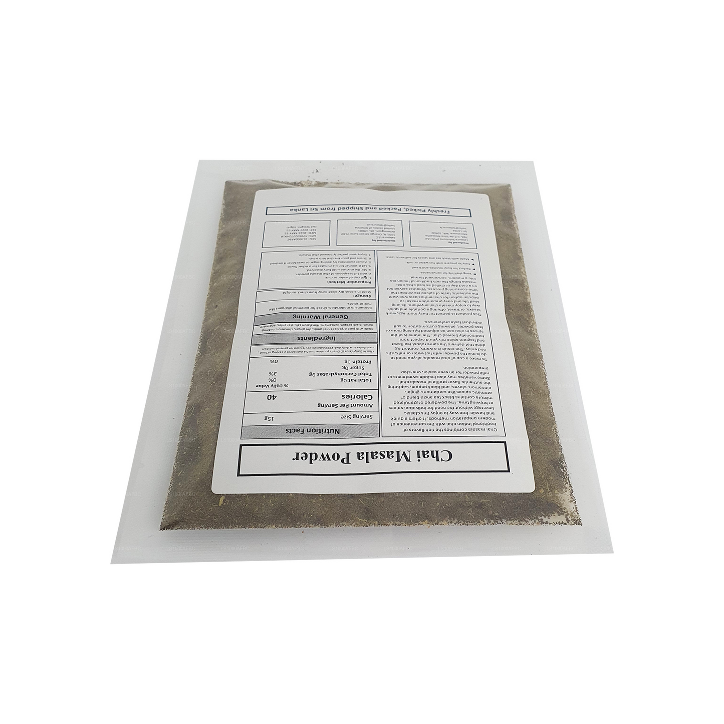 Lakpura Chai Masala in polvere (100 g)
