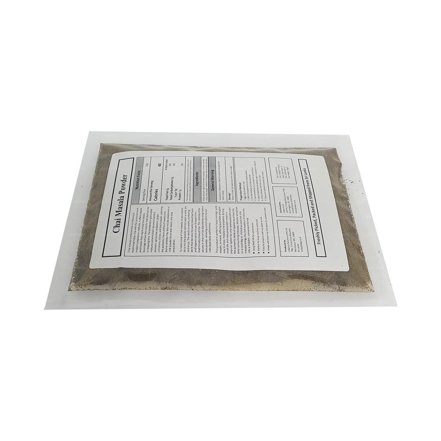 Lakpura Chai Masala in polvere (100 g)