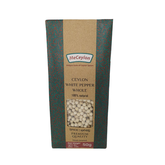 Me Ceylon Pepe bianco di Ceylon intero (50g)