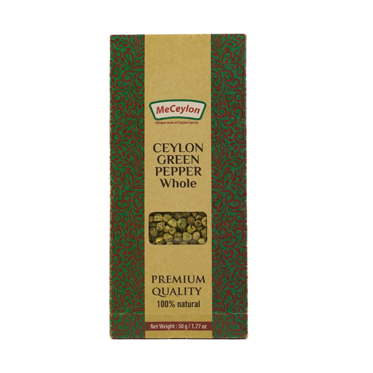 Me Ceylon Peperone verde di Ceylon intero (50g)