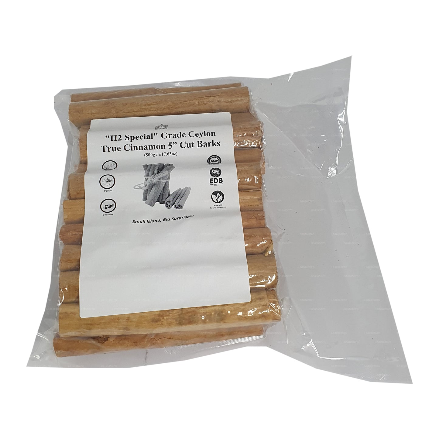 Confezione di corteccia di cannella di Ceylon True Cinnamon di grado «H2 Special» Lakpura