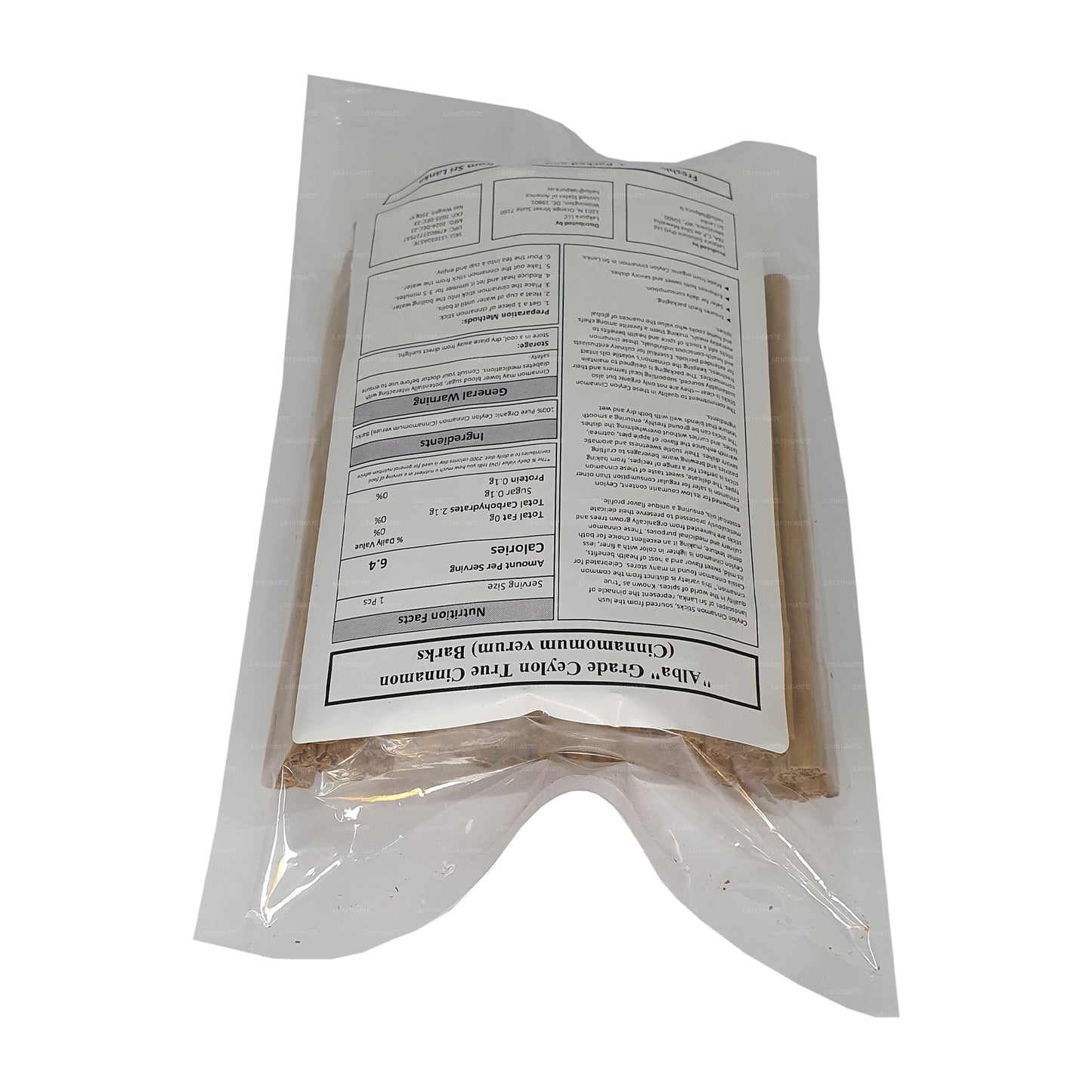 Lakpura® Ceylon True Cinnamon "Alba" Grade Sticks