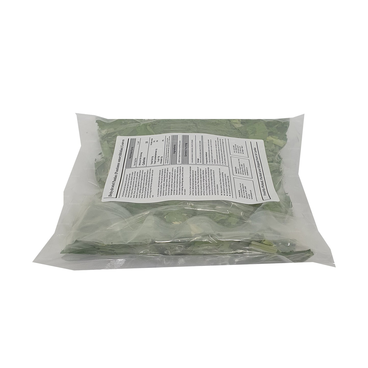 Foglie di pandan rampe disidratate di Lakpura
