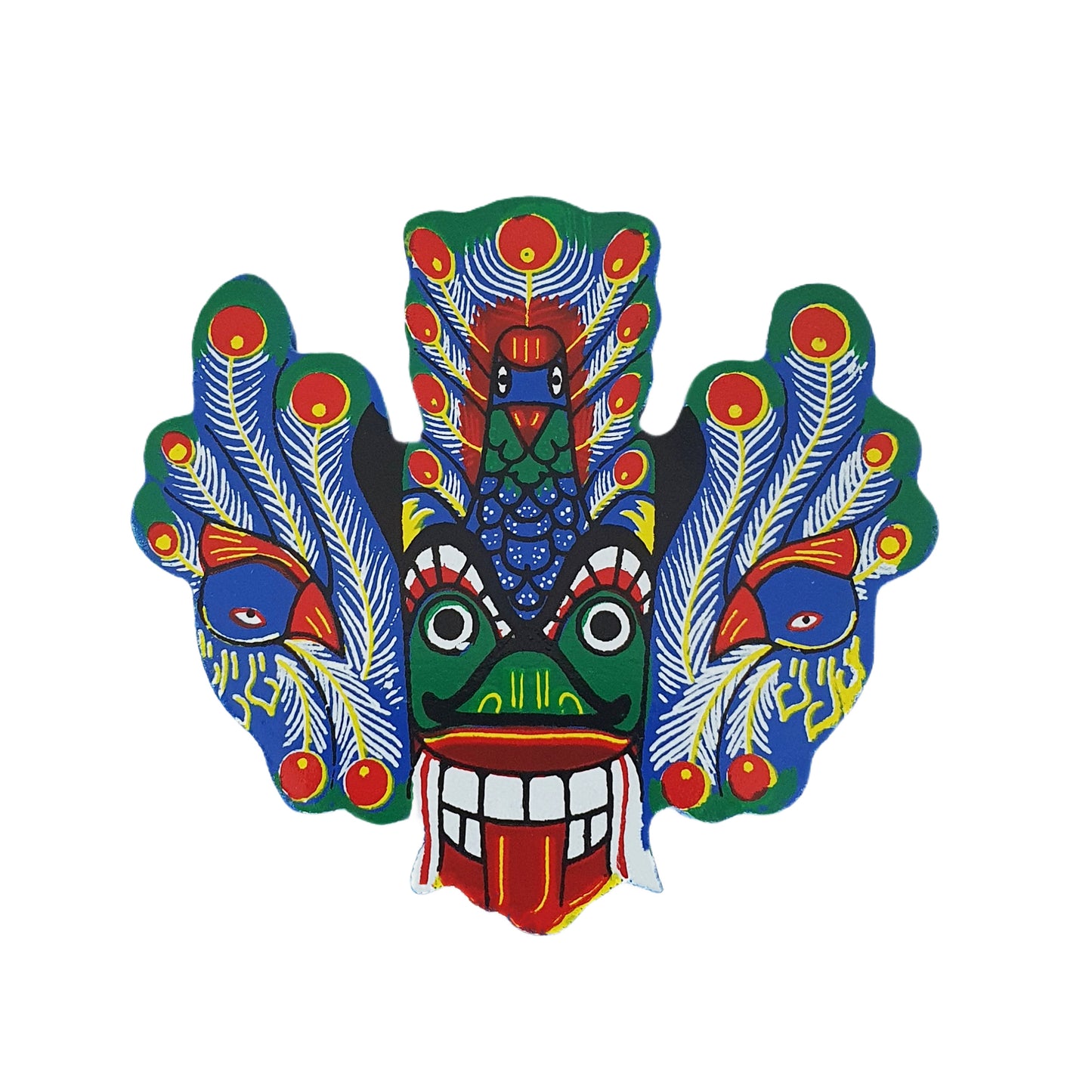Lakpura® Mayura Raksha Mask Fridge Magnet