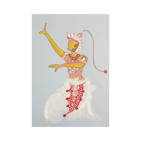 Lakpura® Arte da Parete Ballerino Kandyan