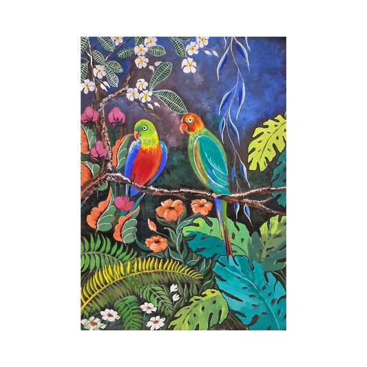 Lakpura® Uccelli nella Foresta Wall Art
