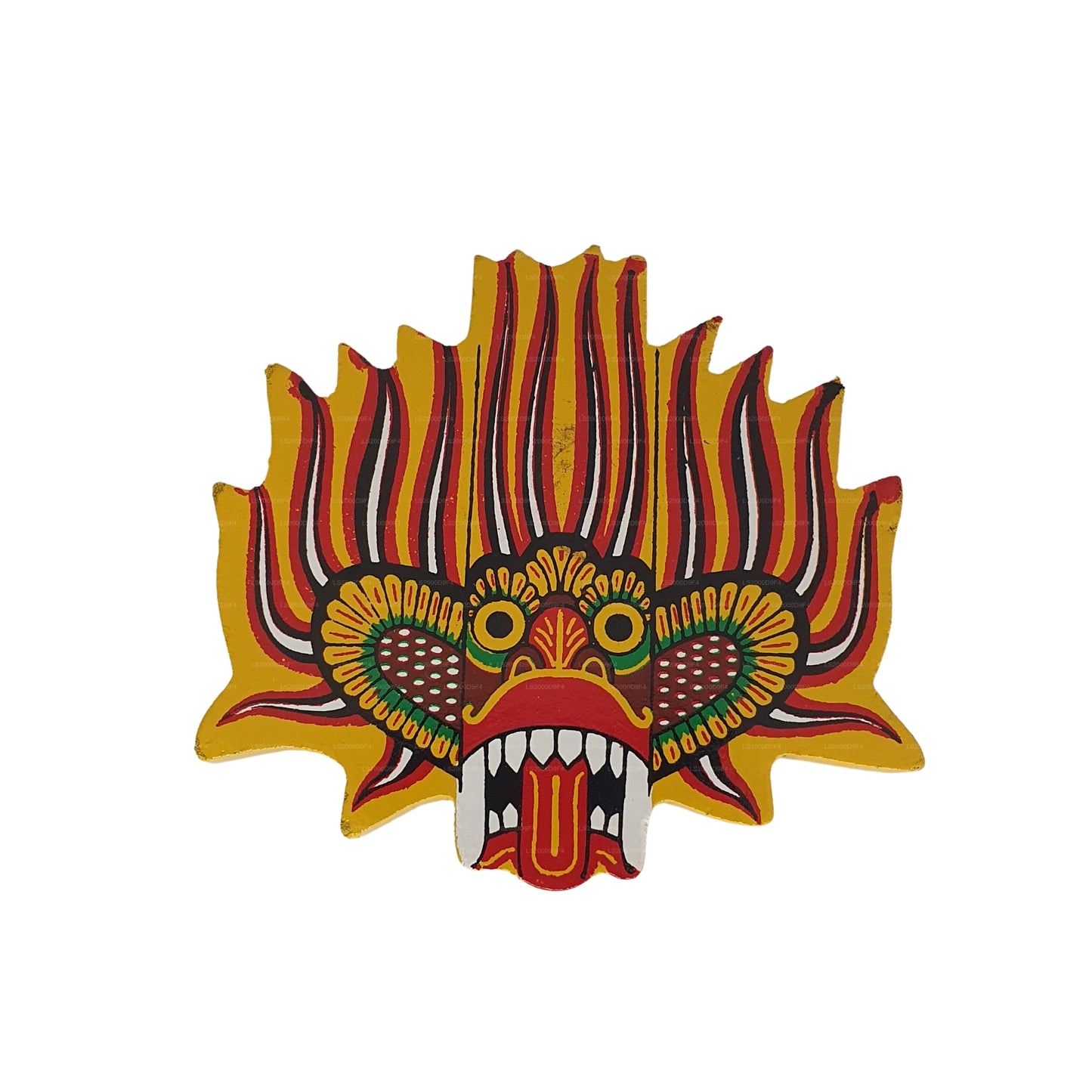 Magnete da frigorifero con maschera Lakpura® Ginidal Raksha