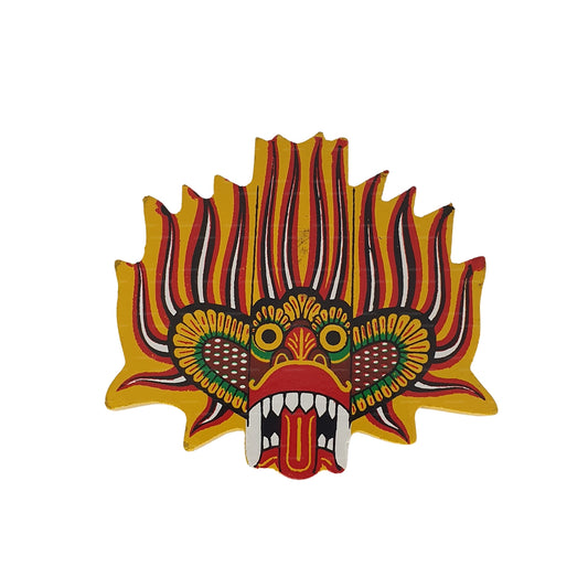 Magnete da frigorifero con maschera Lakpura® Ginidal Raksha