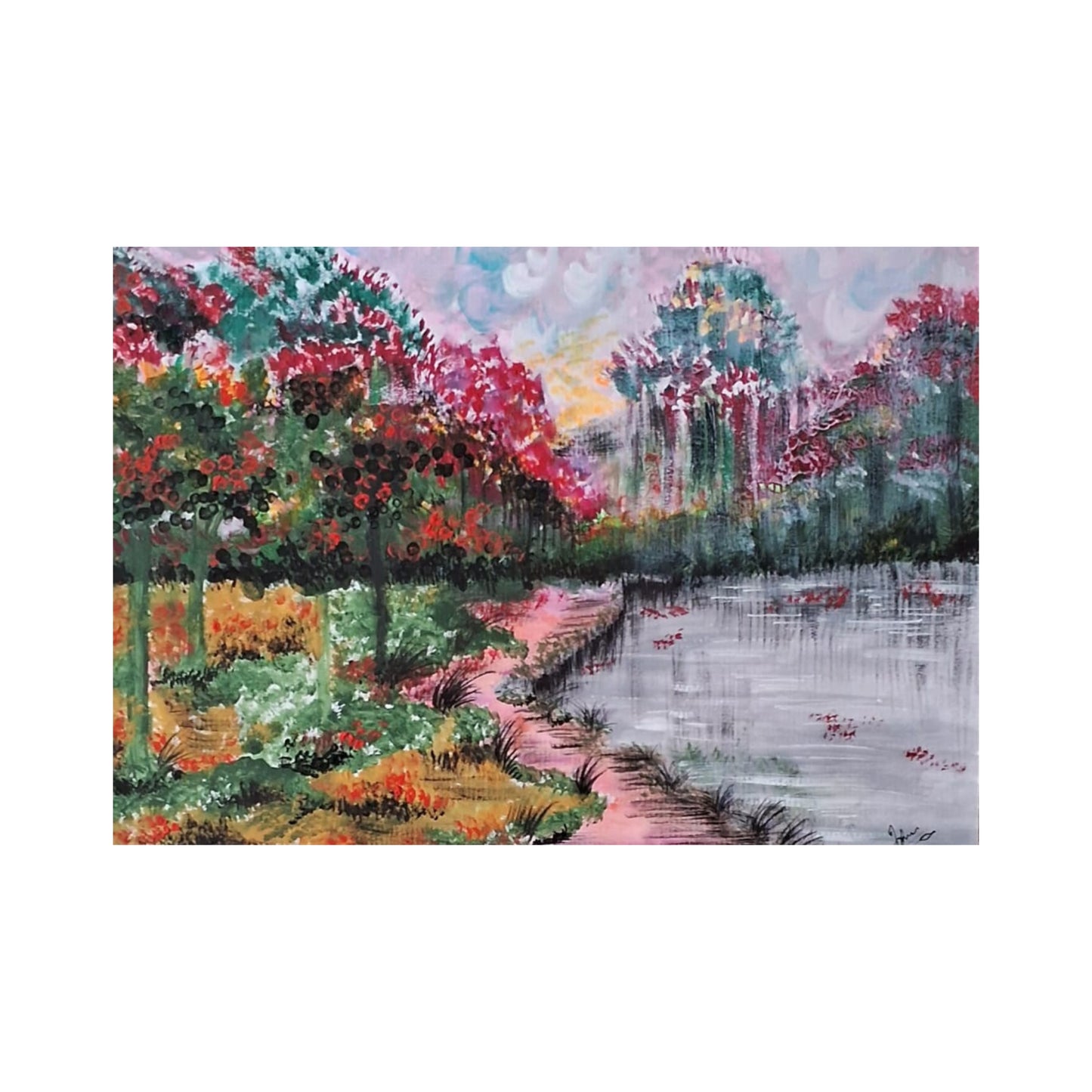 Lakpura® Estate nella Foresta Arte da Parete