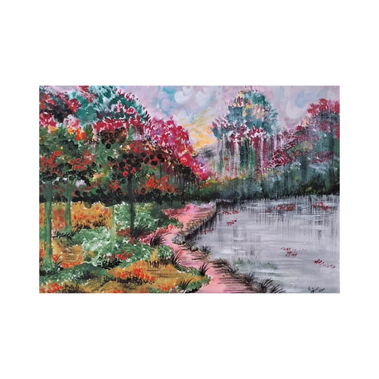 Lakpura® Estate nella Foresta Arte da Parete