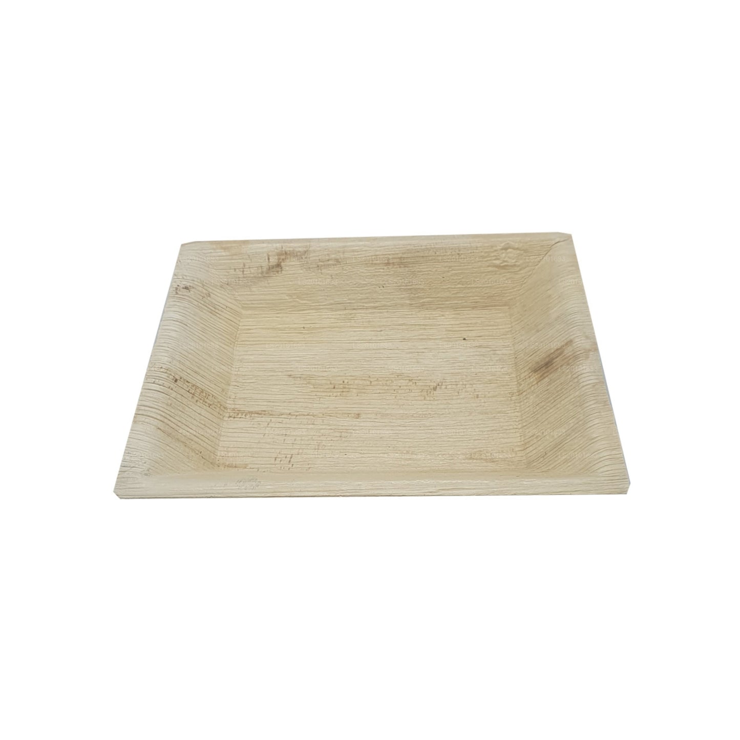 Piatti per alimenti a forma di foglia Areca fatti a mano, 20 cm x 20 cm (tipo quadrato)