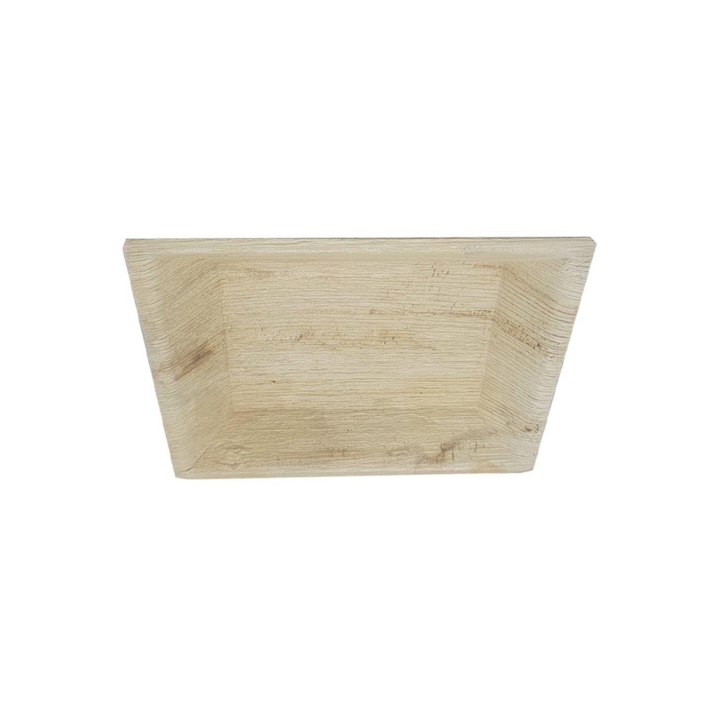 Piatti per alimenti a forma di foglia Areca fatti a mano, 20 cm x 20 cm (tipo quadrato)