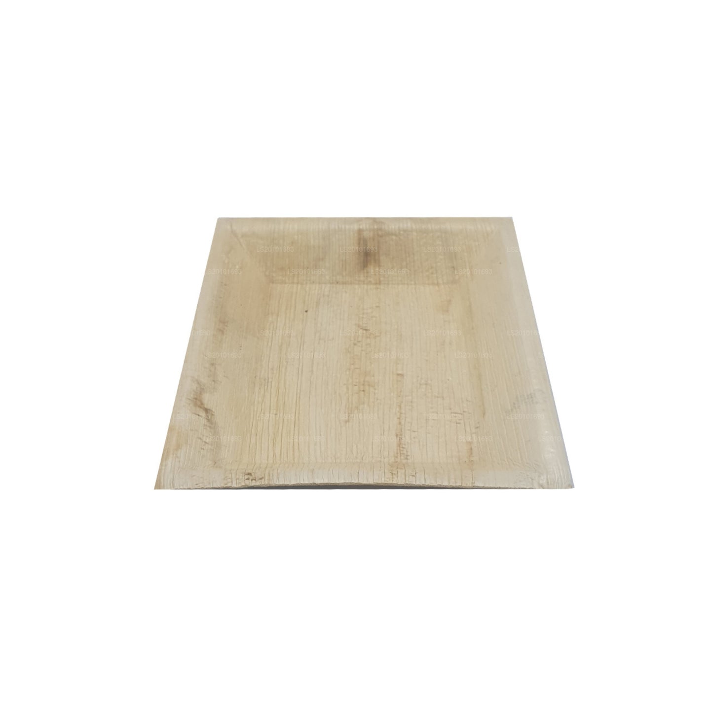 Piatti per alimenti a forma di foglia Areca fatti a mano, 20 cm x 20 cm (tipo quadrato)