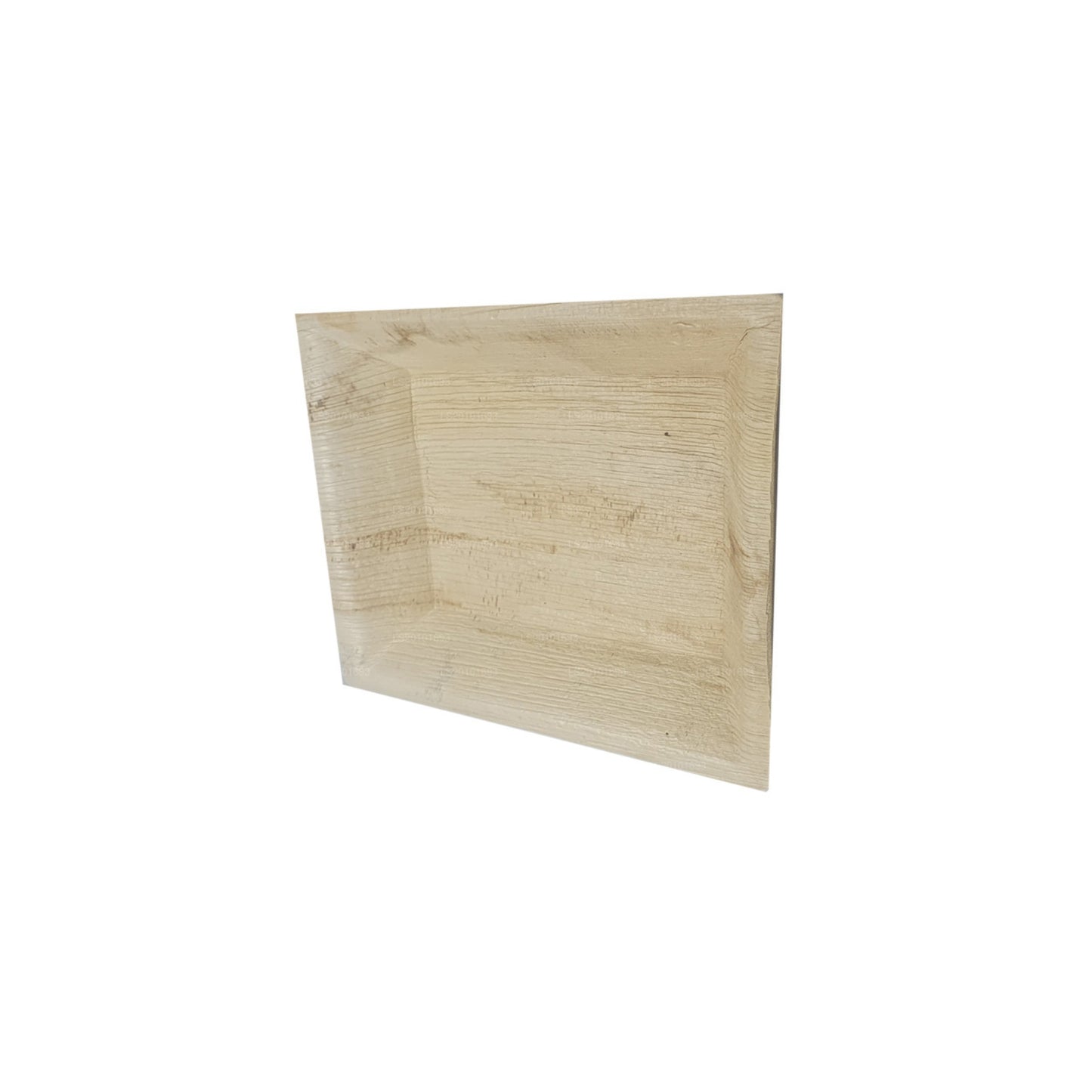 Piatti per alimenti a forma di foglia Areca fatti a mano, 20 cm x 20 cm (tipo quadrato)