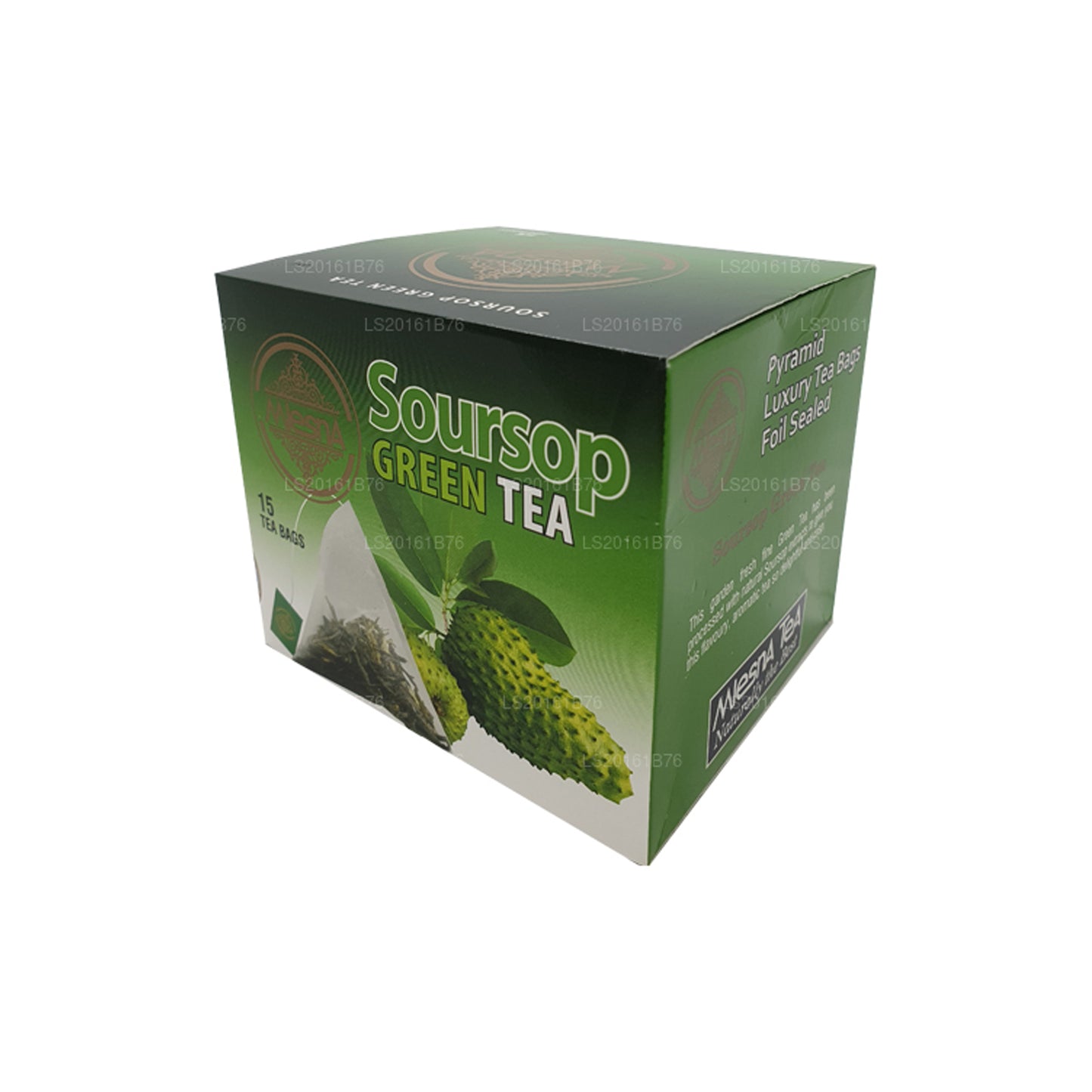 Tè verde Mlesna Soursop (30g) 15 bustine di tè