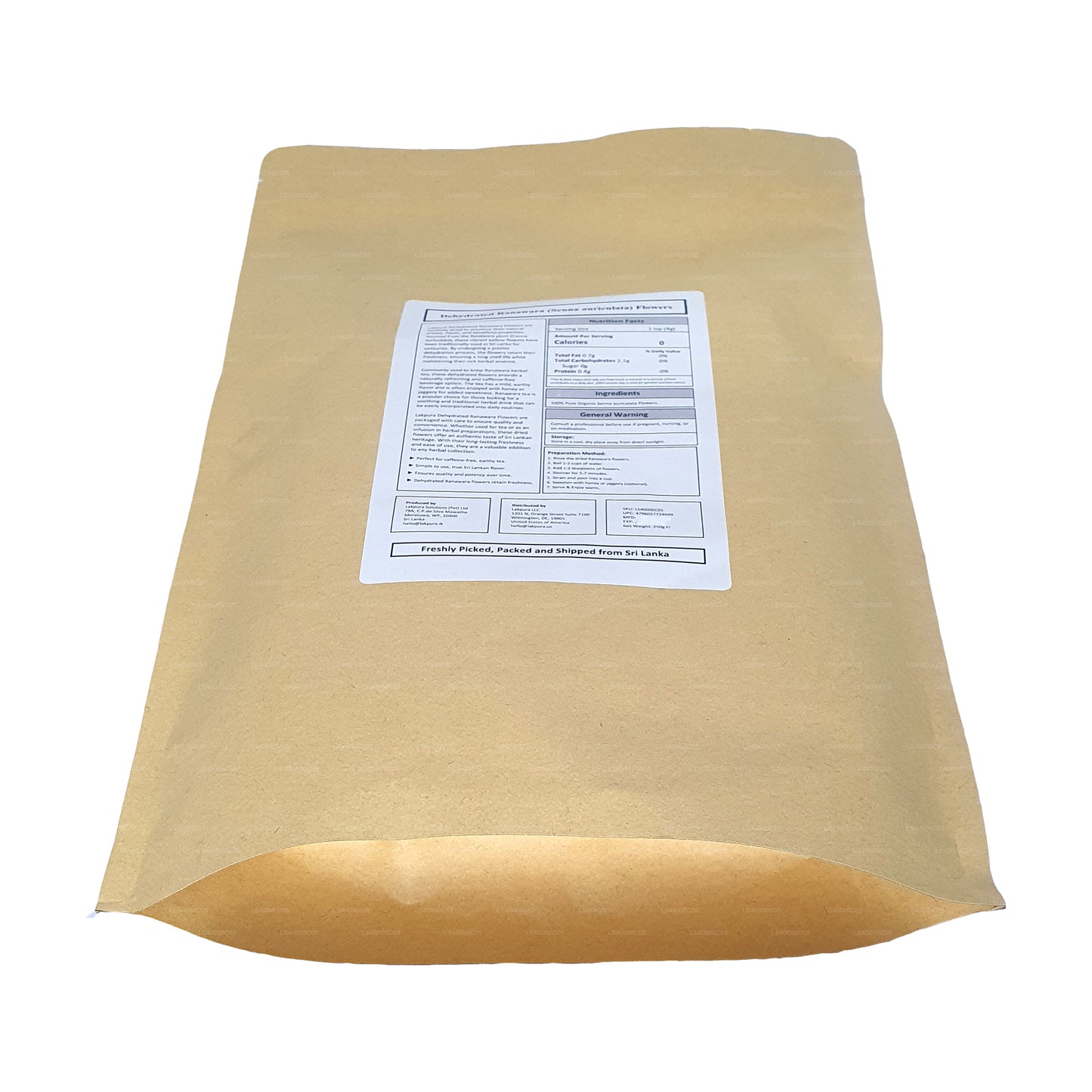 Lakpura Dehydrated Ranawara Flowers